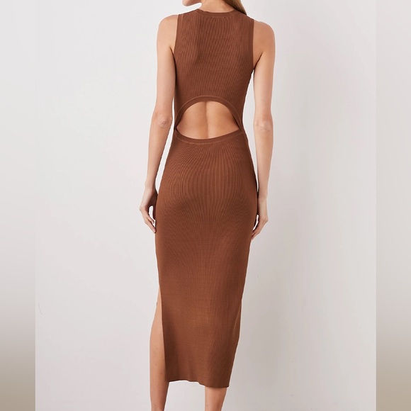 NWT Rails Syd Dress Toffee Large $300 - Picture 2 of 6
